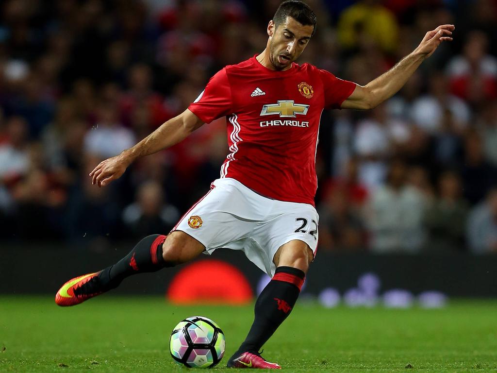 Henrikh Mkhitaryan wird für ManUnited gegen Rotterdam auf dem Feld stehen