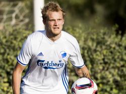 Nicolai Boilesen werkt aan zijn fitheid bij FC Kopenhagen en krijgt daarom speeltijd in de oefenwedstrijd tegen Jeonbuk FC. (04-02-2017)