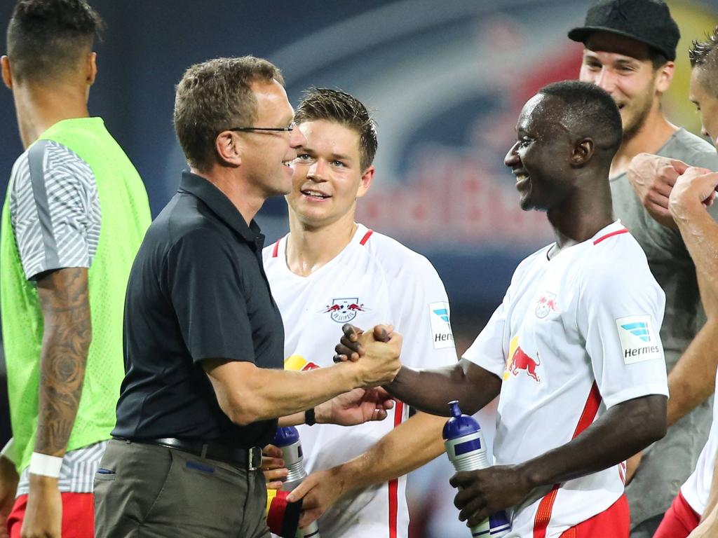 Ralf Rangnick glaubt, dass Naby Keïta auch in der nächsten Saison in Leipzig spielt