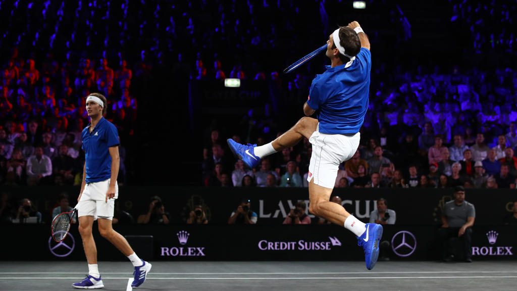 Zverev und Federer holten einen Punkt für Team Europa Zverev und Federer holten einen Punkt für Team Europa