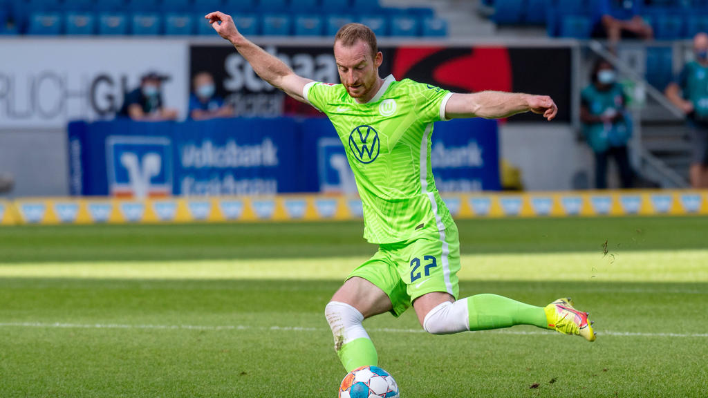 Maximilian Arnold hat auf der PK des VfL Wolfsburg gescherzt