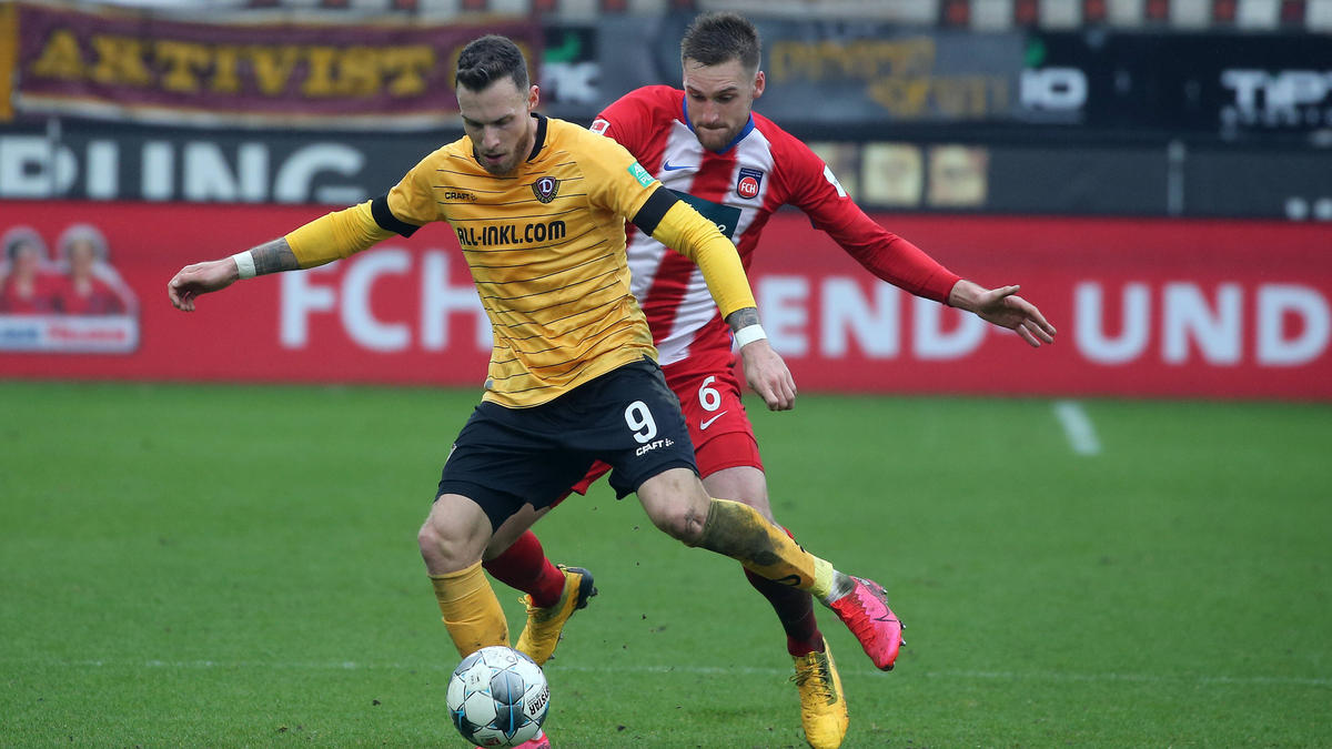 Dynamo Dresden und der 1. FC Heidenheim trennten sich torlos Dynamo Dresden und der 1. FC Heidenheim trennten sich torlos