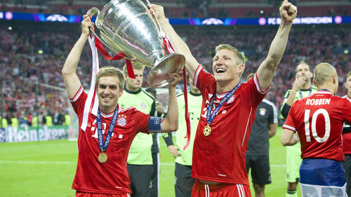 Philipp Lahm (l.) und Bastian Schweinsteiger zählen zu den absoluten Klub-Legenden des FC Bayern