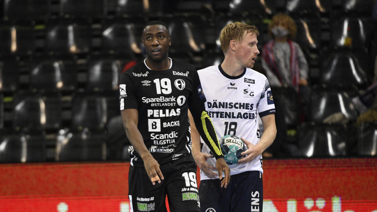 Die SG Flensburg Handewitt setzte sich gegen Elverum durch Die SG Flensburg Handewitt setzte sich gegen Elverum durch