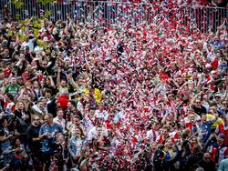 Feyenoord-Fans feiern den vorzeitigen Gewinn der Meisterschaft