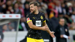 BVB-Stürmer Niclas Füllkrug wusste nach dem 1:2 in Stuttgart nicht mehr weiter