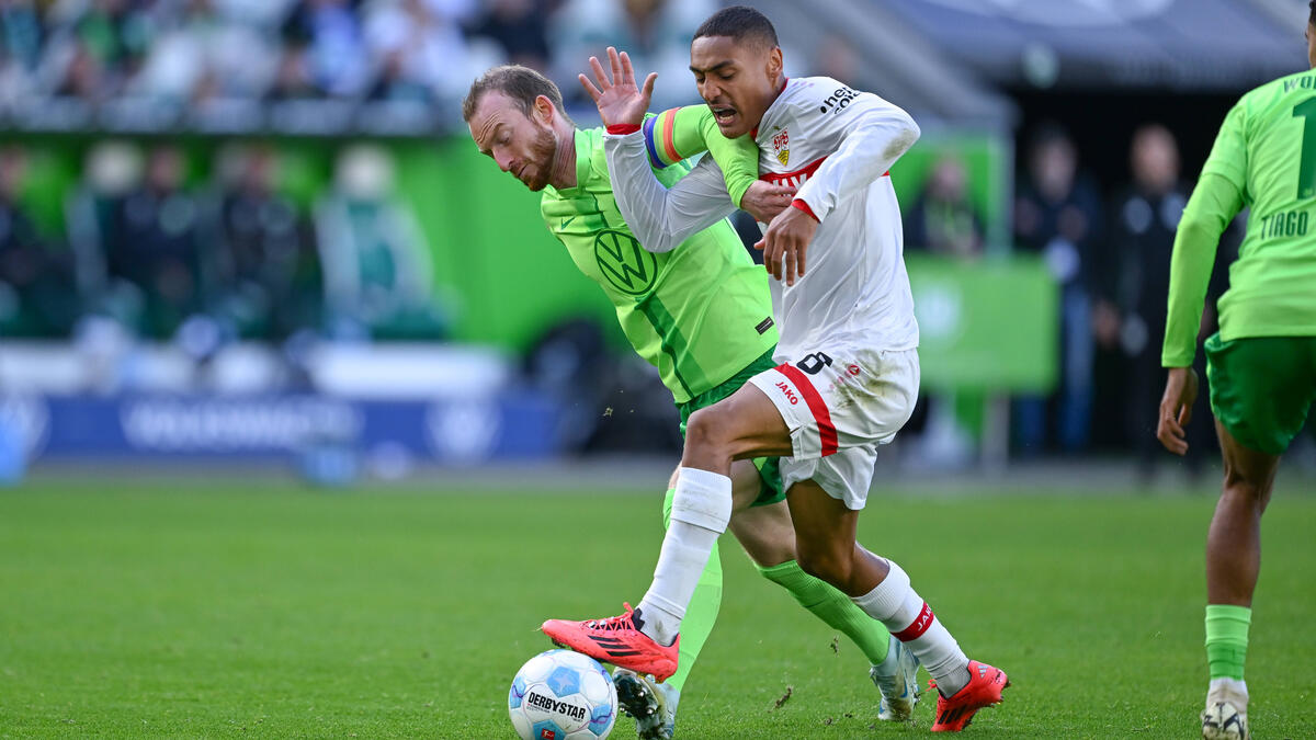 VfB chơi tốt hơn đáng kể trước Wolfsburg nhưng chỉ có được 1 điểm