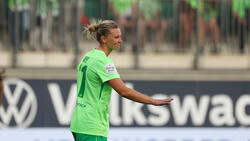 Alexandra Popp und der VfL Wolfsburg hatten beim Spiel gegen Werder Bremen auch Glück