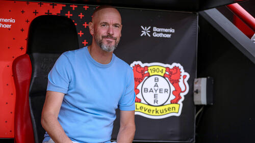 Erik ten Hag ist nicht mehr Trainer bei Bayer Leverkusen