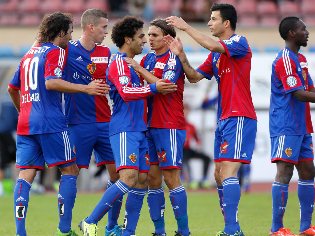 Der FC Basel konnte am Ende jubeln Der FC Basel konnte am Ende jubeln