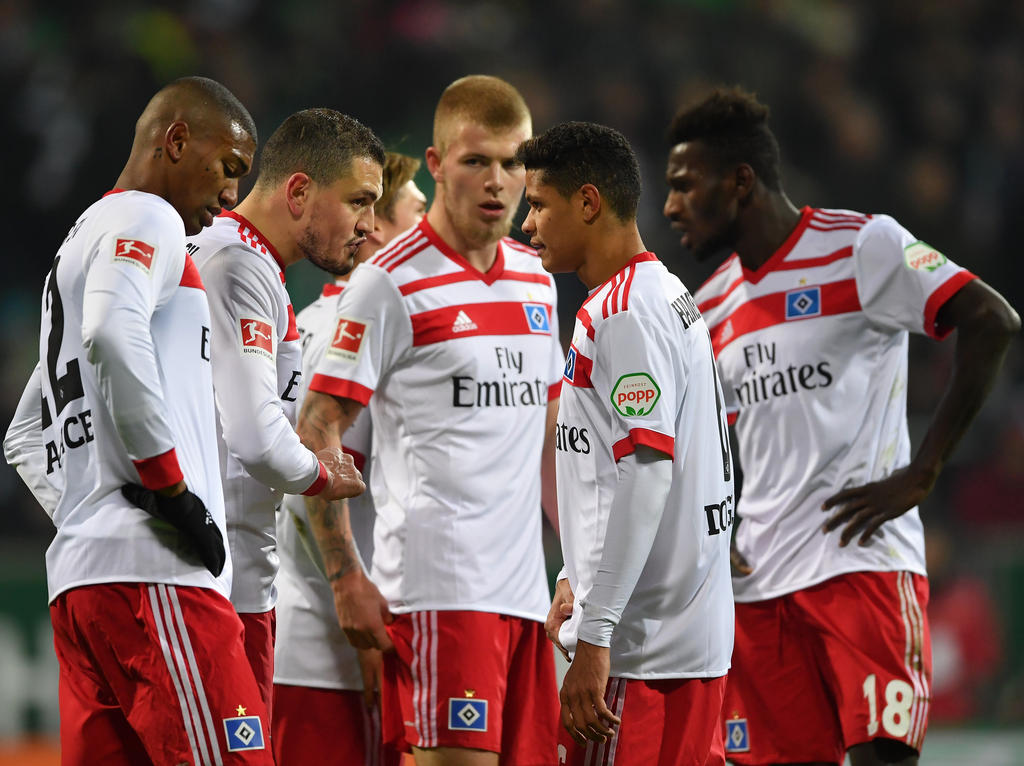 Hamburger SV in der Bundesliga im freien Fall
