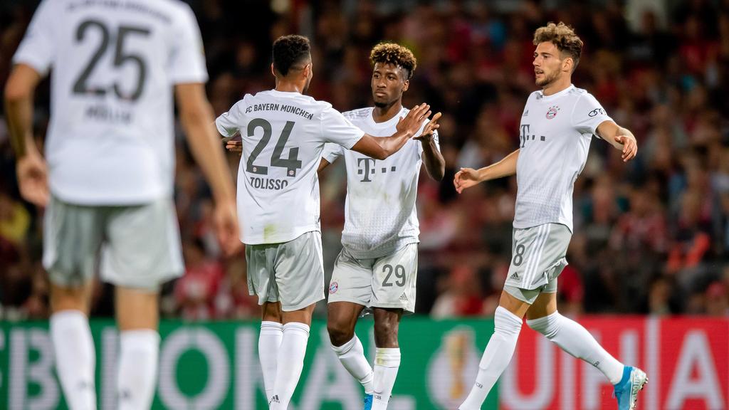 Der FC Bayern setzte sich gegen Energie Cottbus durch