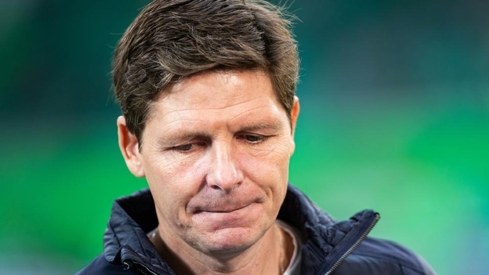 Leitete am Wochenende noch das Training: Oliver Glasner Leitete am Wochenende noch das Training: Oliver Glasner