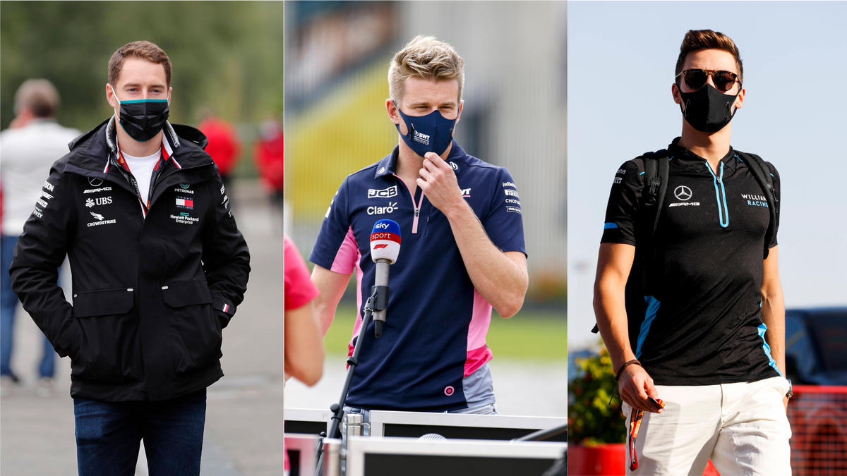 Stoffel Vandoorne, Nico Hülkenberg und George Russell könnten in Bahrain für Mercedes starten Stoffel Vandoorne, Nico Hülkenberg und George Russell könnten in Bahrain für Mercedes starten