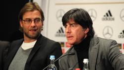 Jürgen Klopp (l.) soll angeblich künftig Bundestrainer werden
