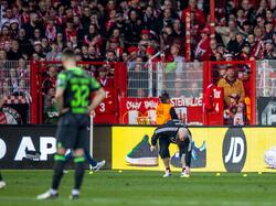 Das Spiel 1. FC Union Berlin gegen den VfL Wolfsburg wurde länger unterbrochen