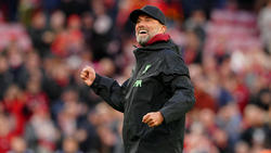 Liverpool-Teammanager Jürgen Klopp zeigte sich am Sonntag sichtlich bewegt