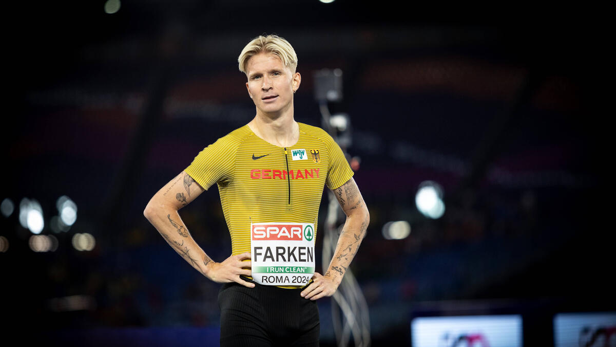 Fassungslos nach seinem Rennen: DLV-Läufer Robert Farken