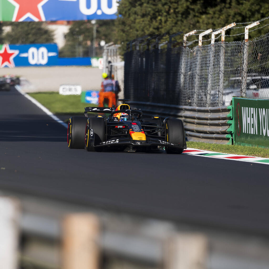 Das ist die Startaufstellung zum Rennen in Monza