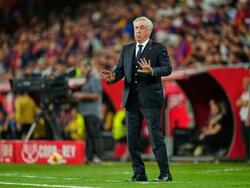 Die Zukunft von Real-Trainer Carlo Ancelotti ist weiter offen