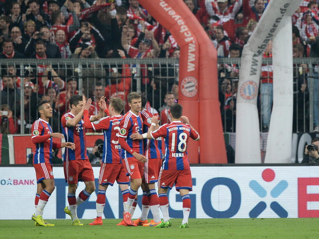 Los bávaros nada tienen que jugarse en liga y ya piensan en el choque ante el Barça. (Foto: Getty) Los bávaros nada tienen que jugarse en liga y ya piensan en el choque ante el Barça. (Foto: Getty)