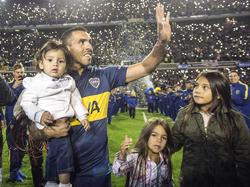 Carlos Tévez redondeó la goleada de Boca Juniors. (Foto: Imago)