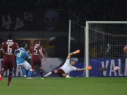 Gonzalo Higuaí­n marcó en campo del Torino. (Foto: Getty)
