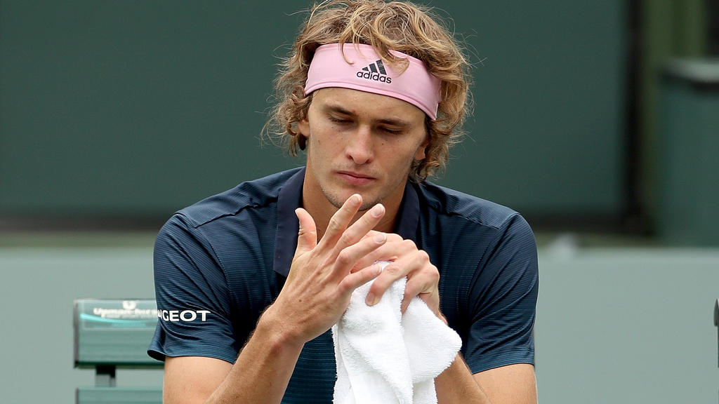 Alexander Zverev kommt nicht in Schwung Alexander Zverev kommt nicht in Schwung
