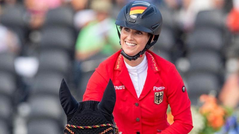 Weltmeisterin Simone Blum ritt nur auf Platz zehn Weltmeisterin Simone Blum ritt nur auf Platz zehn