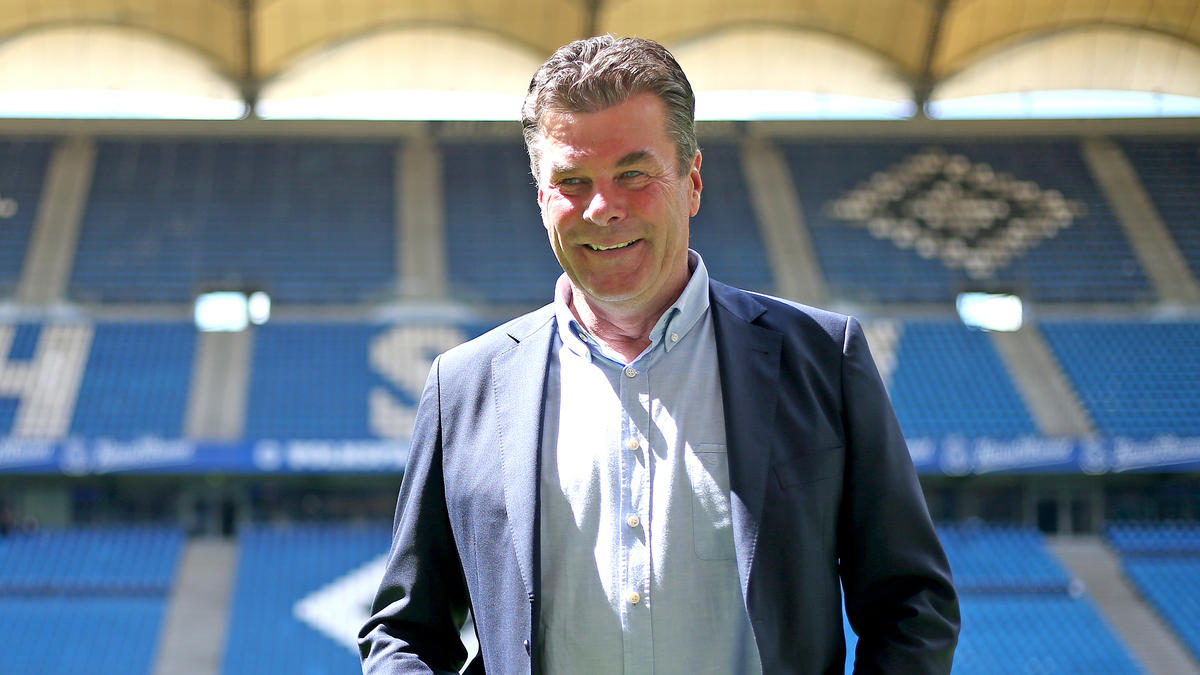 Dieter Hecking startet mit dem HSV in die neue Saison Dieter Hecking startet mit dem HSV in die neue Saison