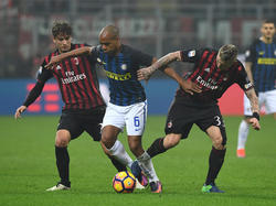 El Inter sacó un empate en el derbi y llega refortalecido a Europa. (Foto: Getty)