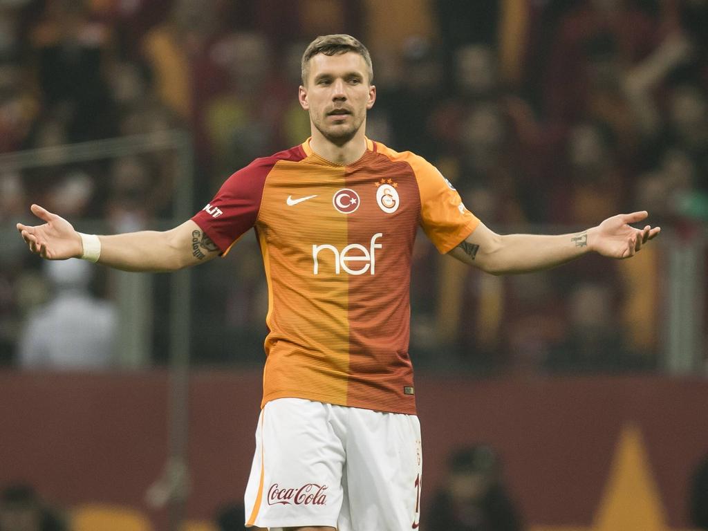 Treten auf der Stelle: Lukas Podolski und Galatasaray