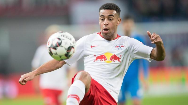 Tyler Adams von RB Leipzig hat sich verletzt Tyler Adams von RB Leipzig hat sich verletzt