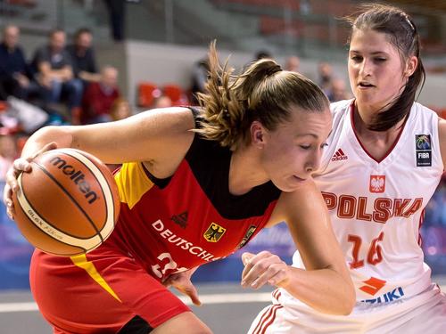 Svenja Brunckhorst und das deutsche Team gewannen gegen Nordmazedonien