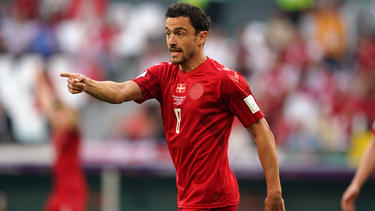 Hat sich im Spiel gegen Tunesien verletzt: Ex-BVB-Star Thomas Delaney
