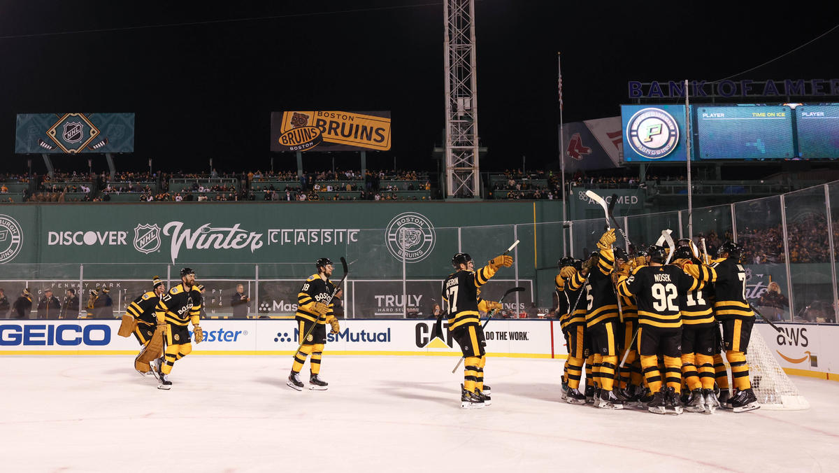 Die Boston Bruins gewannen zum Jahresauftakt in der NHL