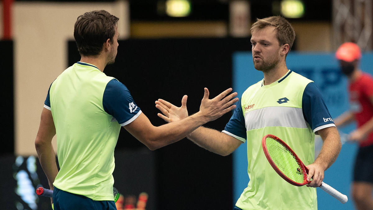 Kevin Krawietz und Andreas Mies erreichten das Halbfinale Kevin Krawietz und Andreas Mies erreichten das Halbfinale