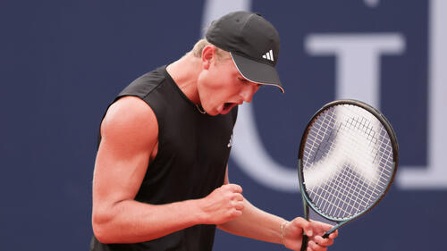Justin Engel absolvierte als zweitjüngster deutscher Spieler der Geschichte ein Davis-Cup-Spiel