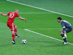 Arjen Robben mit dem entscheidenden Treffer im Champions-League-Finale