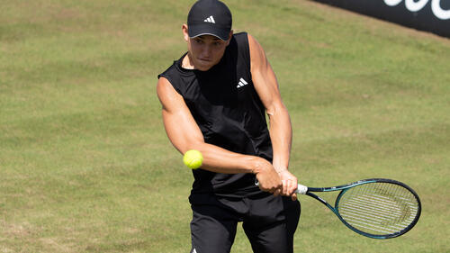 Tennis-Wunderkind Justin Engel verpasste eine weitere Überraschung