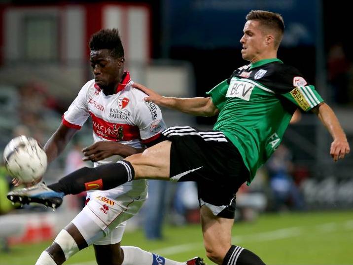 Der FC Sion feiert in der 9. Runde der Super League einen 2:1-Erfolg über FC Lausanne Sport Der FC Sion feiert in der 9. Runde der Super League einen 2:1-Erfolg über FC Lausanne Sport