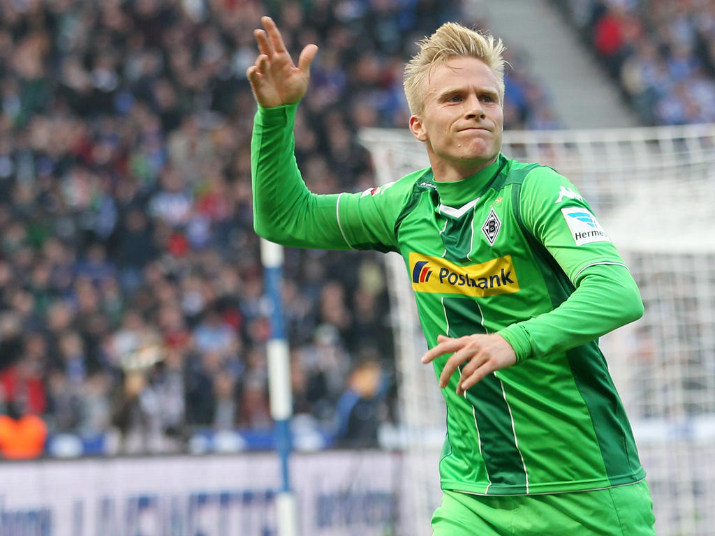 Ist wieder zurück im Mannschaftstraining: Oscar Wendt Ist wieder zurück im Mannschaftstraining: Oscar Wendt