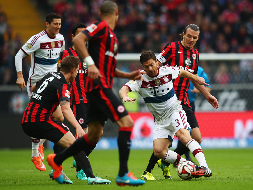 En la primera vuelta el Bayern goleó 0-4 al Eintracht Frankfurt. (Foto: Getty)