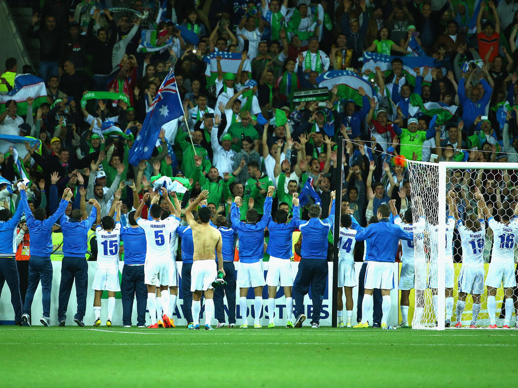 Mit dem 3:1 gegen Saudi Arabien sichert sich Usbekistan den Aufstieg in das Viertelfinale des Asien Cups 2015