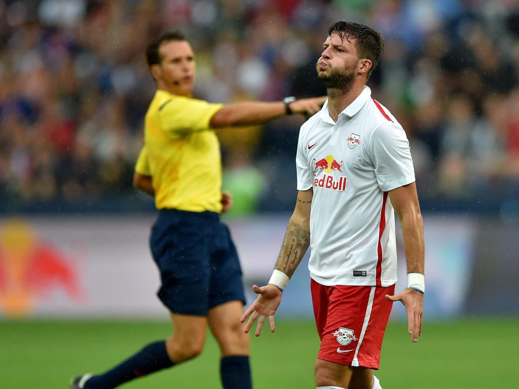 Marco Djuricin hat in Salzburg vorerst ausgeblasen Marco Djuricin hat in Salzburg vorerst ausgeblasen
