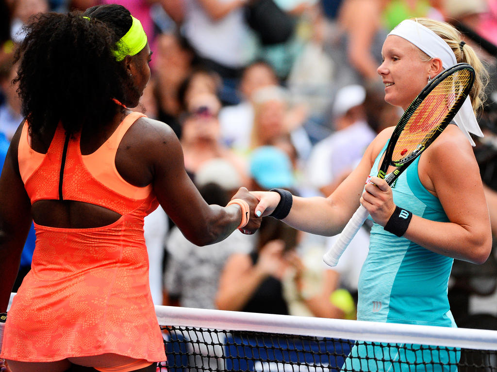 Serena Williams (l.) trifft auf Kiki Bertens Serena Williams (l.) trifft auf Kiki Bertens