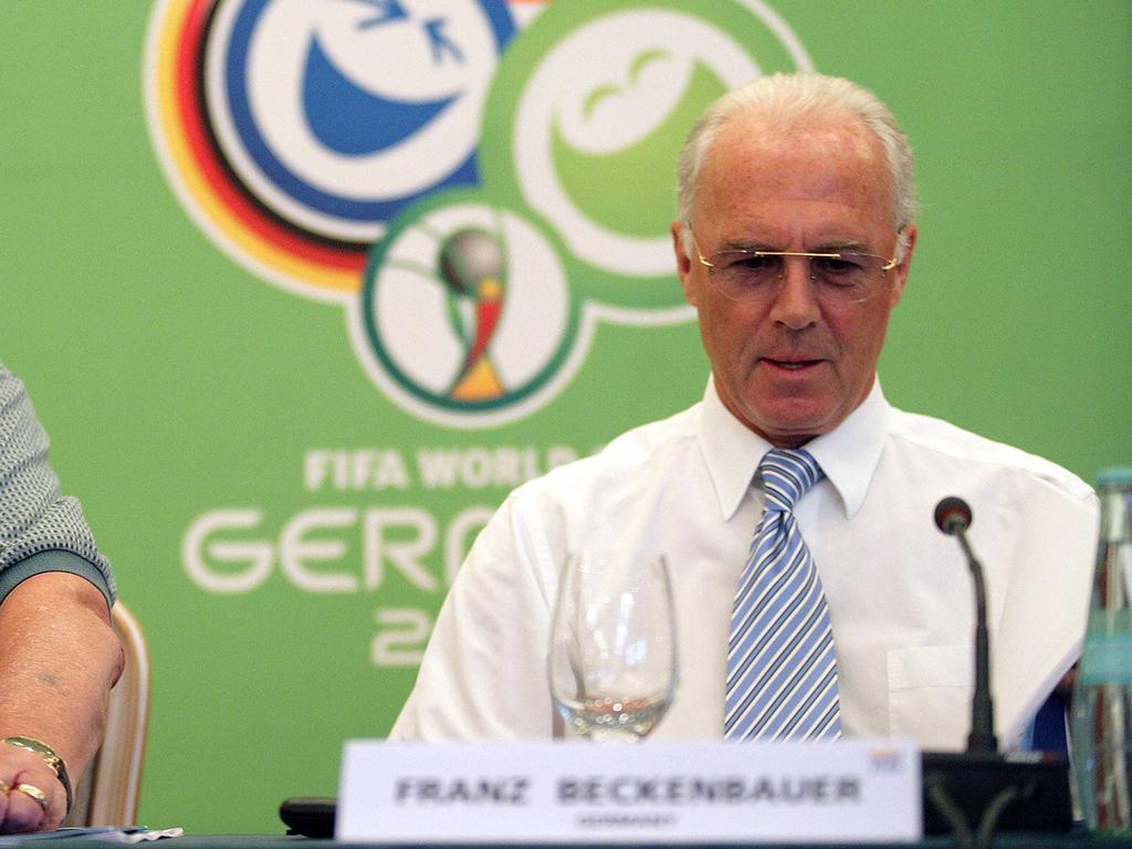2006 noch unantastbar: Franz Beckenbauer