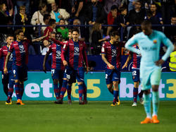 El Barcelona perdió su imbatibilidad en un partido con 9 goles. (Foto: Getty)