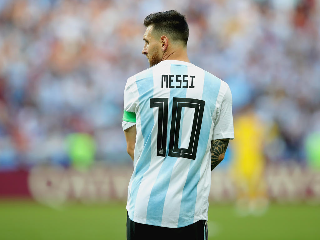 Messi hat sich noch nicht zu seiner Zukunft im Nationalteam geäußert. © Getty Images/A. Hassenstein