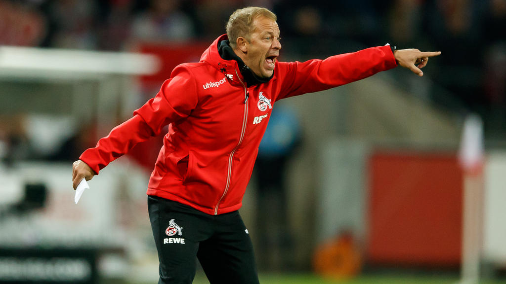 Kölns Coach Markus Anfang hatte zuvor Holstein Kiel trainiert